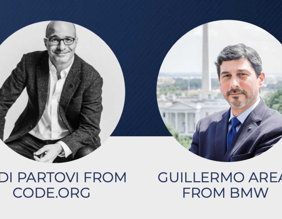 Hadi Partovi and Guillermo Areas