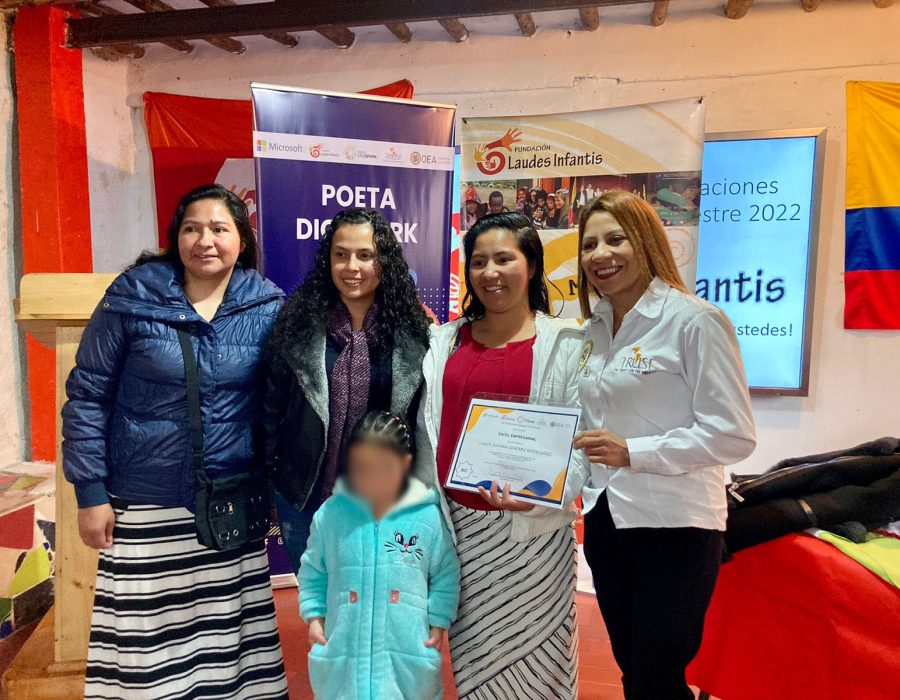 <strong>Fundación Laudes Infantis celebró graduación de 70 personas de </strong><strong>POETA DigiSpark </strong><strong>en Colombia</strong>