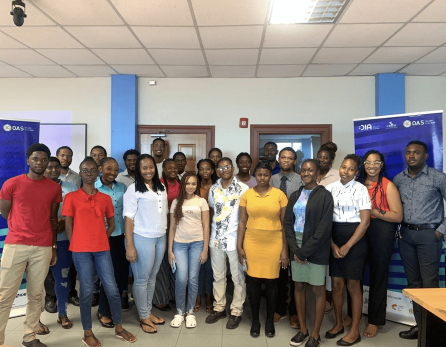 DIA Team Presents the JET Project Jamaica Training Curriculum to Upskill Jamaican Youth in On-Demand Digital Skills