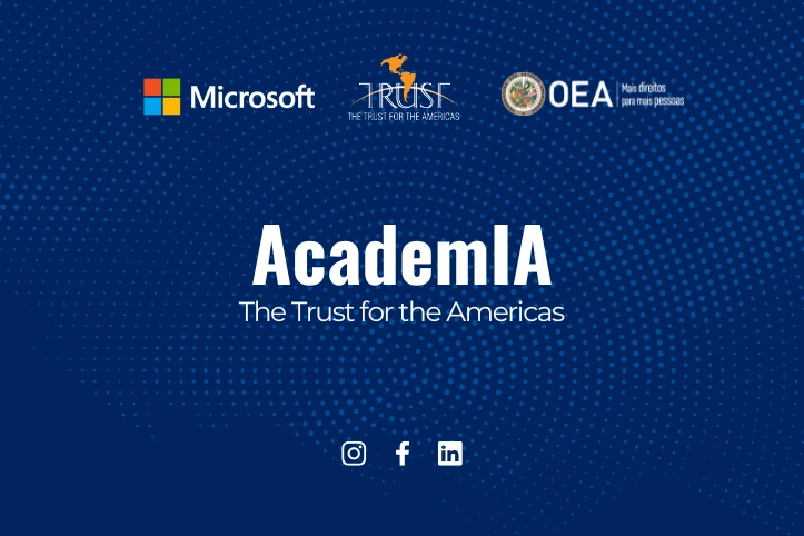 The Trust for the Americas ofrece oportunidades de formación en inteligencia artificial a través de AcademIA Brasil
