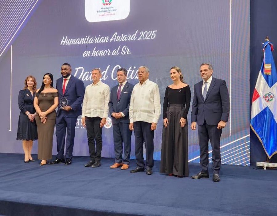 MIREX, OEA y The Trust for the Americas otorgan el Humanitarian Award 2025 a David Ortiz