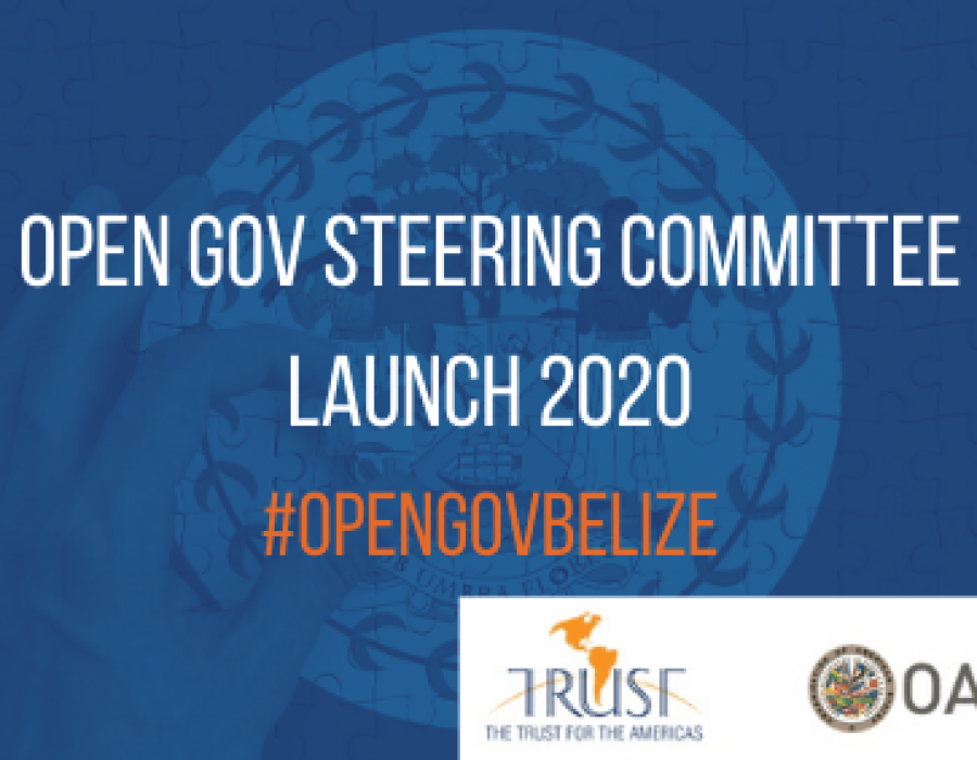 As part of the project Transformation to an Open Public Administration in Belize
