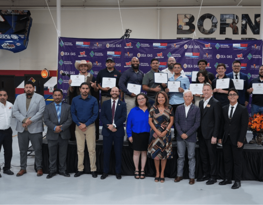 S4S SCADA certifies 40 technicians and places 93% of them in critical-infrastructure jobs in El Paso. 